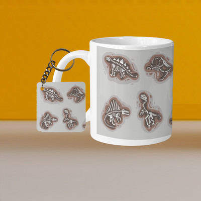 VM MALL 101_VM H Letter 01 L-S Ceramic Coffee Mug(335 ml)