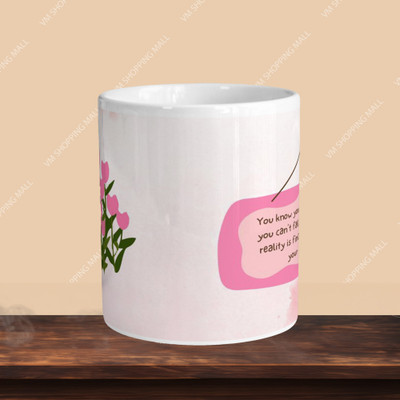 Print Ginnie 101_VM Coffee Lovers L-S Ceramic Coffee Mug(325 ml)