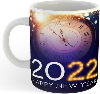 Vrantiikar All Day New Printed New Year Best Coffee 25_SR Ceramic Coffee Mug(325 ml)