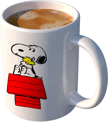 CHARMING Book Reader Quote Printed Ceramic Ceramic Coffee Mug(350 ml)
