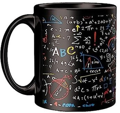 Aastha Imagine Media Physics Equation Printed Colorful Science Rules Learner Ceramic Coffee Mug(350 ml)