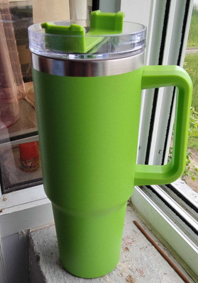ved online mart 40oz 1 Steel Straw, Vacuum Insulated Stainless Steel Tumbler(1200 ml)