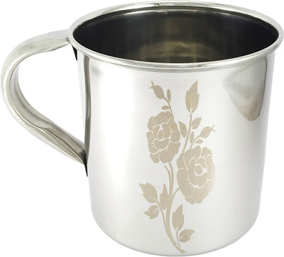 SAUBHAGYA MUG-400 Stainless Steel Bath Mug(400 ml)