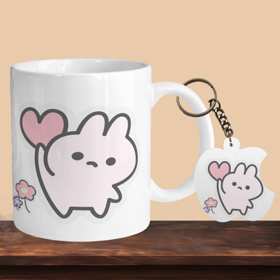 VM MALL 101_Teddy 01 R-A Ceramic Coffee Mug(330 ml)