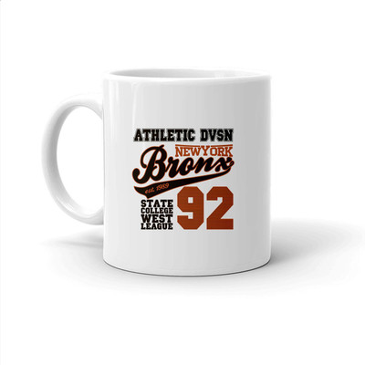 Clapcart athletic newyork bronx 92 - printed designer coffee mug Ceramic Coffee Mug(325 ml)