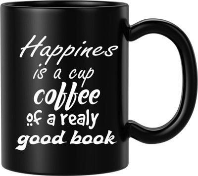 BLISSart NEW_BLS-PM-KP2390-W Ceramic Coffee Mug(350 ml)