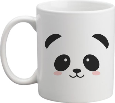 JoaToyBox Cute Panda Pnrinted Coffee|Gifitng For Loved Ones Ceramic Coffee Mug(330 ml)