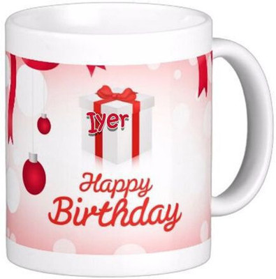 sublix Mug 325 ml pack of 1 HARIOM_NEWHBD006 Ceramic Coffee Mug(325 ml)