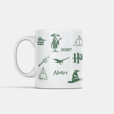 Happie Gifting Harry Potter Print Ceramic Coffee Mug(330 ml)
