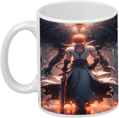 FAZAKA BLEACH CHARATOR ANIME Ceramic Coffee Mug(350 ml)