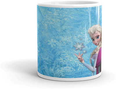 MoreAndMore Specially Designed Frozen Princess Fan F07 Ceramic Coffee Mug(350 ml)