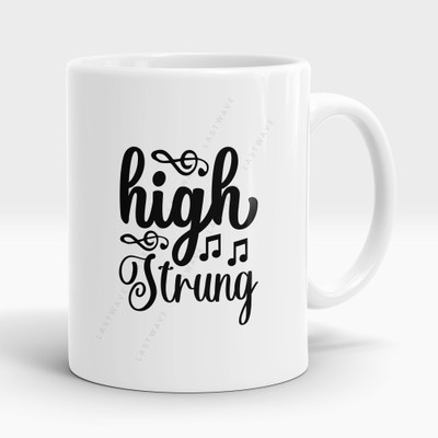 LASTWAVE How Many Guitars Does A Guitar Player Need Just One More, Printed 325ml Ceramic Ceramic Coffee Mug(325 ml)