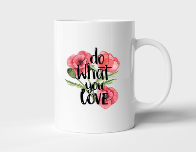BLISSart NEW_BLSPMJP102-W Ceramic Coffee Mug(350 ml)