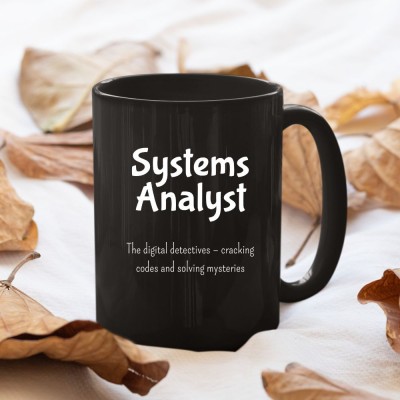 Moon Glow Inspirations System Analyst Ceramic Coffee Mug(325 ml)