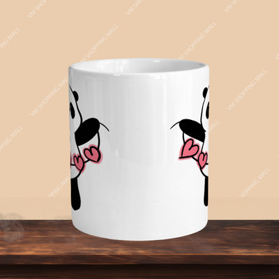 Print Ginnie 101_VM Cats L-H Ceramic Coffee Mug(325 ml)