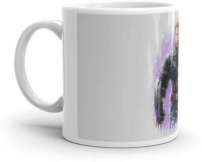 Mr UVD Captain America 729 Design Graphical Printed Premium Quality_MUGG Ceramic Coffee Mug(350 ml)