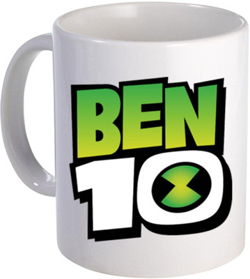 COLOR YARD BEN 10 design on white Ceramic Coffee Mug(320 ml)