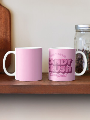 AaltuFaltu Candy Crush Champion – Coffee Ceramic Coffee Mug(350 ml)