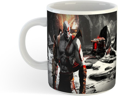 NNADN All Day New Printed God Of War Ceramic Coffee 17_New Ceramic Coffee Mug(330 ml)
