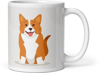 Mr UVD A Happy Dog_MUGG Ceramic Coffee Mug(350 ml)