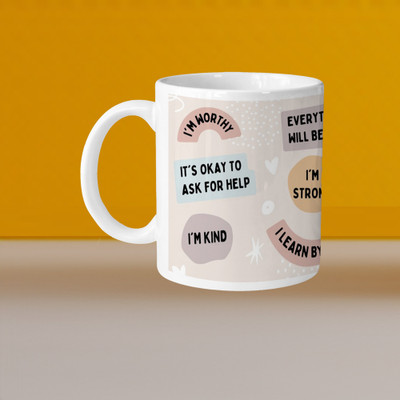 Hunter Studio 101_VM You Can Do It L-H Ceramic Coffee Mug(320 ml)