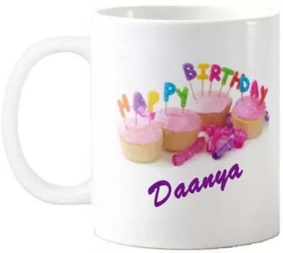 GNS Happy Birthday Gift for Daanya HBD Quote 074 Ceramic Coffee Mug(325 ml)