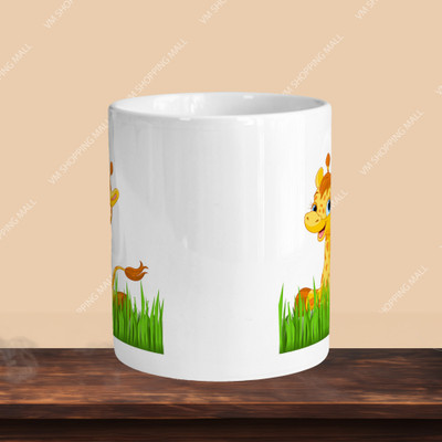 Print Ginnie 101_VM I Need Coffee L-A Ceramic Coffee Mug(325 ml)