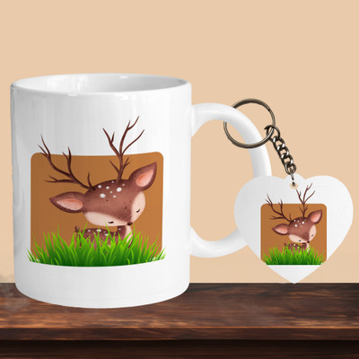 VM MALL 101_Dear 01 R-H Ceramic Coffee Mug(330 ml)