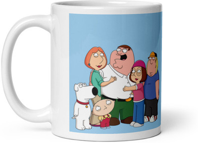Mr UVD A Happy Family_MUGG Ceramic Coffee Mug(350 ml)