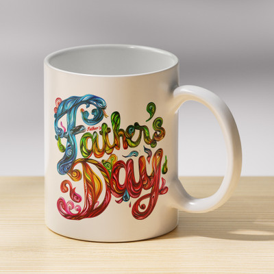 Tanisha Craft Gift for Father, Gift for Papa, Birthday Gifts , Father Day Printed Amazing Gift Ceramic Coffee Mug(330 ml)