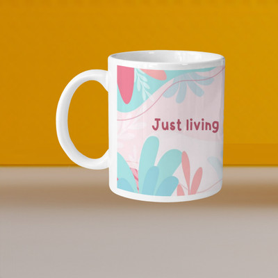 Print Ginnie 101_VM Be In Unicorn L Ceramic Coffee Mug(325 ml)