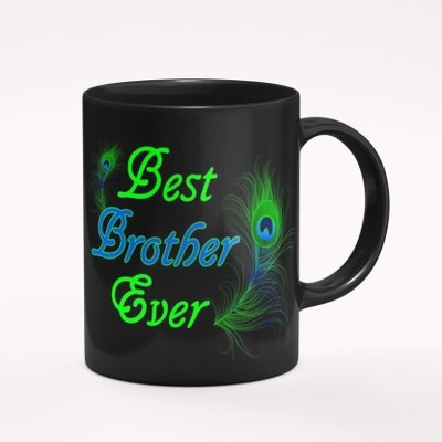 NOBI Printed Ceramic For Gifting 330ml Model 0061 Ceramic Coffee Mug(330 ml)