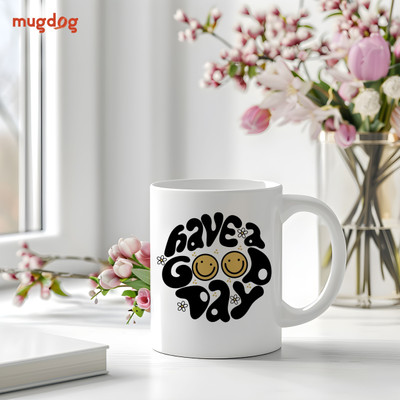 Storeeleven Ceramic White mug pack of 1 Customized designs_MKH697 Ceramic Coffee Mug(350 ml)