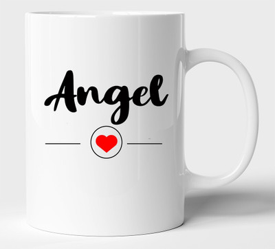 BLISSart NEW_BLS-PM-KP2065-W Ceramic Coffee Mug(350 ml)