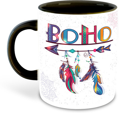 FLEXERSTYLE NEW2025-Mug DreamCatcher-CM-3325 ml pack of 1 _NEW Ceramic Coffee Mug(325 ml)