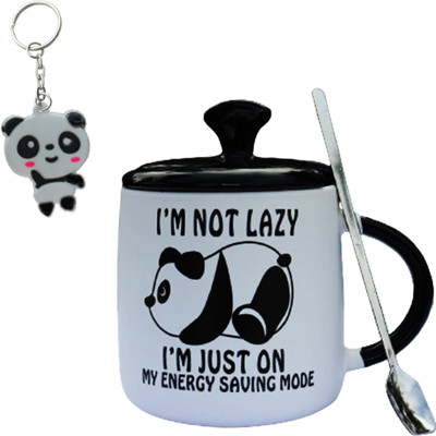 Tee Mafia I am not Lazy Ceramic Coffee Mug(450 ml)
