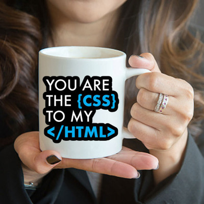 Artefact HTMLCSS Coffee Cup For Software Engineer,Developer, Coder Ceramic Coffee Ceramic Coffee Mug(330 ml)