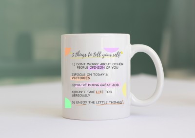 PRINT YOUR DREAM Printed Coffee Ceramic Coffee Mug(330 ml)