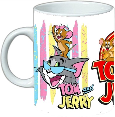 Solo Gift tom and jaree mug 012 Ceramic Coffee Mug(300 ml)