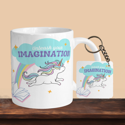 Print Ginnie 101_Imagination R-S Ceramic Coffee Mug(325 ml)