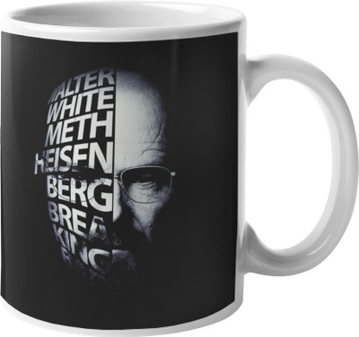FOKAT Breaking Bad Netlix Series Hard Quality Design Premium Printed Ceramic Coffee Mug(325 ml)