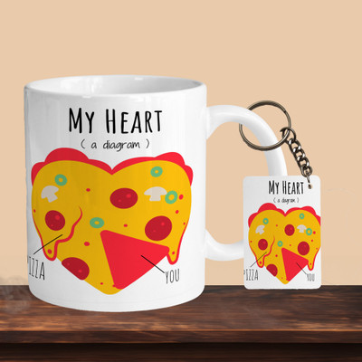 Print Ginnie 101_My Heart R-R Ceramic Coffee Mug(325 ml)