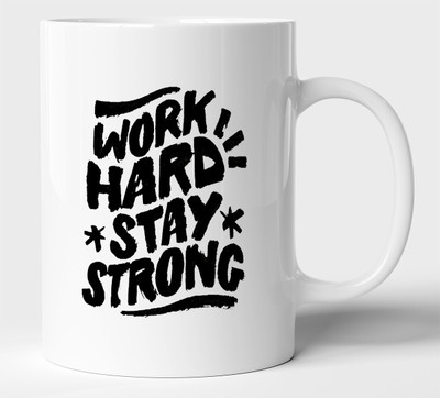 BLISSart NEW_BLS-PM-KP2128-B Ceramic Coffee Mug(350 ml)