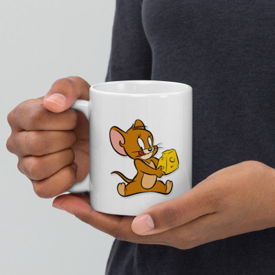 Mr UVD Jerry With Cheese_MUGG Ceramic Coffee Mug(350 ml)