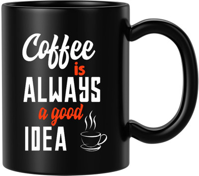BLISSart NEW_BLS-PM-KP2106-W Ceramic Coffee Mug(350 ml)