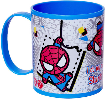 DISNEY Spiderman Jazz for Girls/ Kids | BPA Free Plastic Fondue Mug(400 ml)