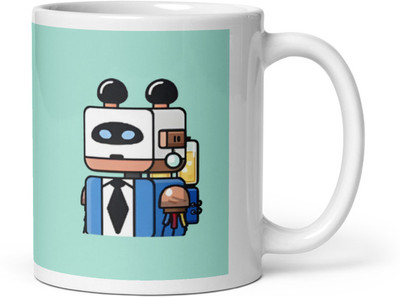 Mr UVD Robot Without Hand_MUGG Ceramic Coffee Mug(350 ml)