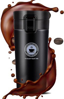 yashodhara Enterprise Vacuum Insul Thermos Flasks or Easy Carry Spill Proof Travel Hot Coffee Stainless Steel Coffee Mug(450 ml)