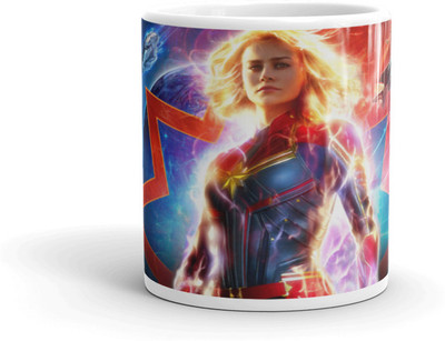 MoreAndMore Specially Designed Marvells Printeds MV02 Ceramic Coffee Mug(350 ml)