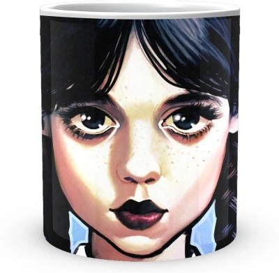 Dey 's stationery store Wednesday Ceramic Coffee Mug(350 ml)